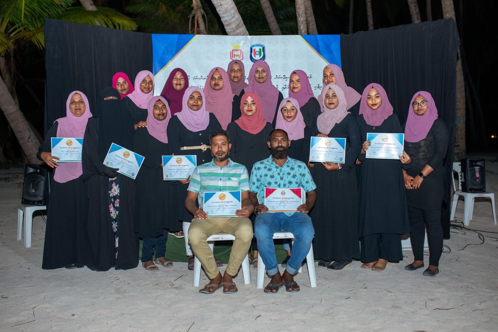 މަތިވެރީގައި އެޑްވާންސްޑް ވޮލީ ޓްރެއިނިންގ ކޭމްޕެއް ކުރިއަށް ގެންގޮސްފި