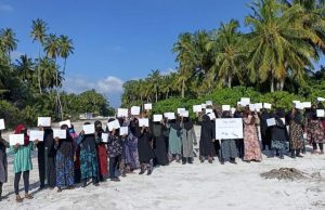 ކަލައިދޫ-ދަނބިދޫގެ ކޯޒްވޭ މަސައްކަތް ނުފަށާތީ އިޙްތިޖާޖުކޮށްފި