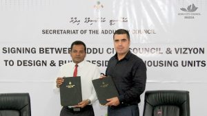 އައްޑޫގައި ބޯހިޔާވަހިކަމުގެ ބޮޑު މަޝްރޫޢުއެއް ހިންގަން ސޮއިކޮށްފި