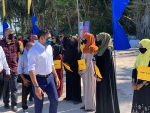 ރާޝިދަށް ކެމްޕެއިން ކުރެއްވުމަށް ނާއިބު ރައީސް ފޯކައިދޫއަށް ވަޑައިގެންފި