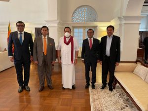 ރަސްމީ ދަތުރުފުޅެއްގައި ރައީސް ނަޝީދު ލަންކާއަށް ވަޑައިގެންފި