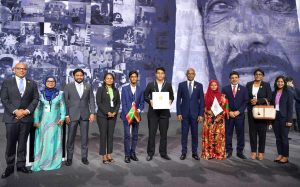 އަބޫދާބީ ސަސްޓެއިންނަބިލިޓީ ވީކް ހުޅުވުމުގެ ރަސްމިއްޔާތުގައި ރައީސް ބައިވެރިވެވަޑައިގެންފި