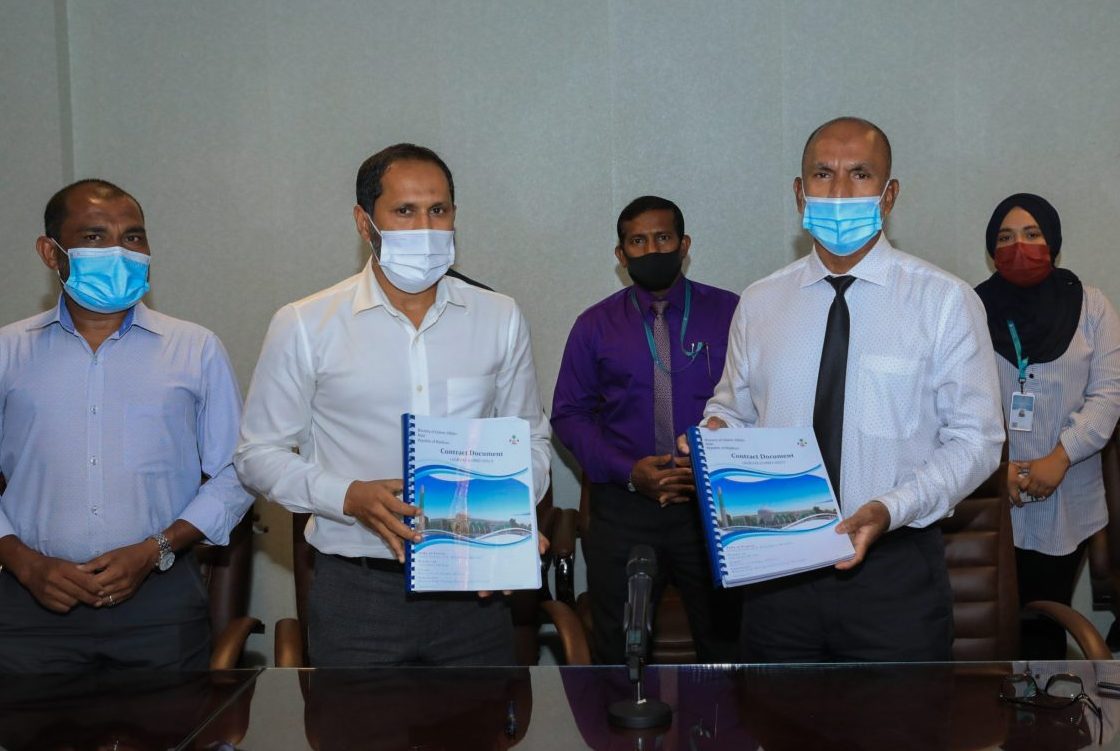 ފ.ނިލަންދޫގައި 500 މީހުންގެ ޖާގައިގެ މިސްކިތެއް ޢިމާރާތްކުރުމަށް ހަވާލުކޮށްފި