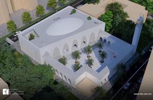 ހުޅުމާލެ ދެވަނަ ފިޔަވަހީގައި 1400 މީހުންގެ ޖާގައިގެ މިސްކިތެއް ބިނާކުރަނީ