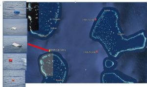 ތިން މީހުންނާއިއެކު އަޑިއަށްދިޔަ ދޯނީގެ ބައިތަކެއް އޮޔާދަނިކޮށް ފެނިއްޖެ