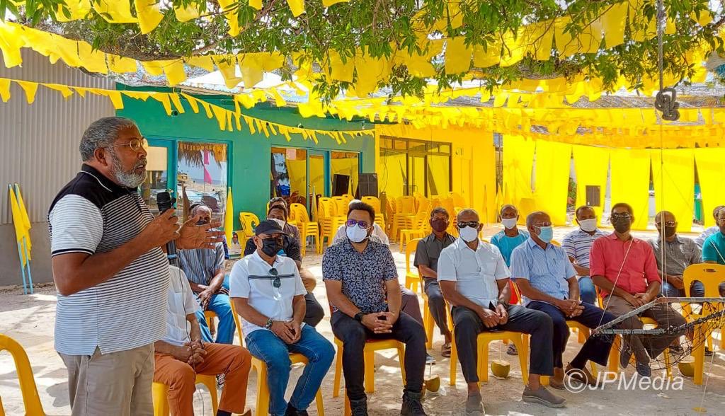 ކޮމަނޑޫ ދާއިރާގެ ތަރައްގީއަށް އޮތްގޮތަކީ އެމްޑީޕީގެ ކެންޑިޑޭޓަށް ވޯޓުދިނުން: ޤާސިމް