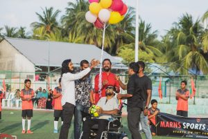 ކުޅިވަރު ލެޖެންޑުންނާއިއެކު، މާރންސް ސްޕޯޓްސް އެކަޑަމީ އިފްތިތާޙްކޮށްފި