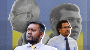 ދެ ރައީސުންގެ ވަރުގަދަ ގަދަ ހިފުމެއް!