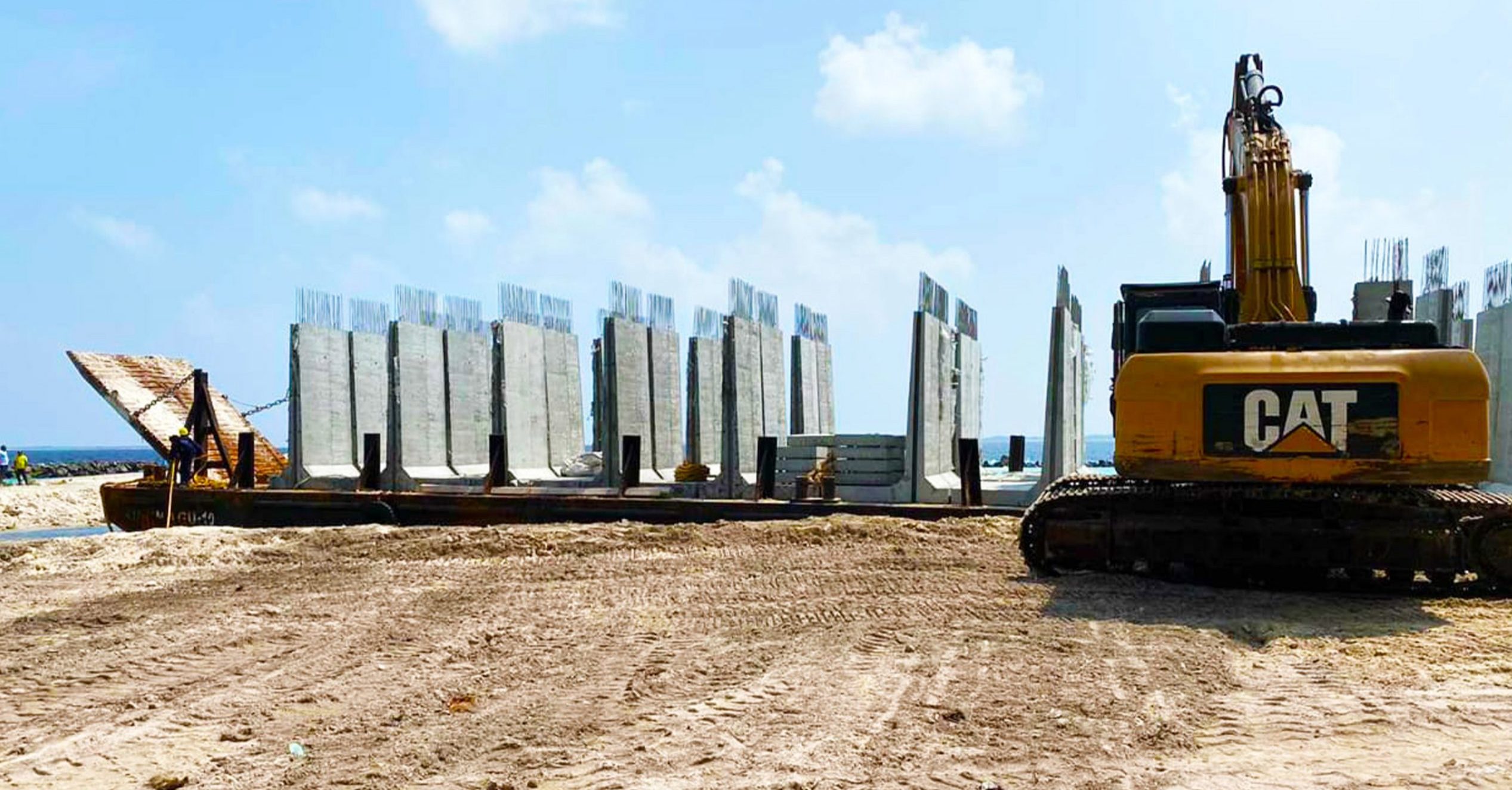 ޅައިމަގު ބަނދަރު ތަރައްޤީކުރުމުގެ މަސައްކަތް ބާރަށް ކުރިއަށް!