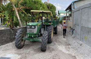 އިންޑިއާގެ އެހީގައި ފޭދޫގެ މަގު ހެދުމުގެ މަސައްކަތް ފަށައިފި