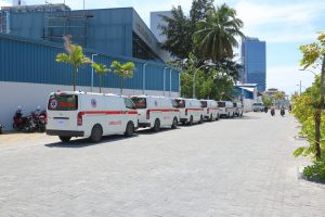 އަލަށް ގެނައި 15 އެމްބިއުލާންސް ރަށްތަކަށް ފޮނުވައިފި