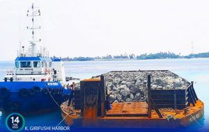 ގިފިފުށީ ބަނދަރު މަސައްކަތް ބާރަށް ކުރިއަށް