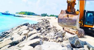 އިހަވަންދޫ ބިން ހިއްކުމާއި ގޮނޑުދޮށް ހިމާޔަތް ކުރުމުގެ މަޝްރޫޢު ބާރަށް ކުރިއަށް