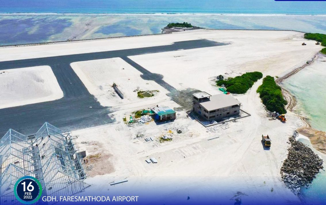 ފަރެސްމާތޮޑާ އެއާޕޯޓްގެ ރަންވޭގެ ސަބްގްރޭޑް މަސައްކަތްތަކާއި އޭބީސީ މަސައްކަތް ނިމިއްޖެ