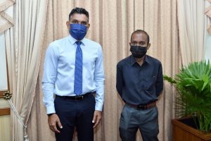 ނައިބް ރައީސްގެ ހިތްވަރު ސާއިދަށް!