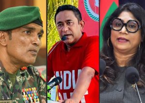 ސިފައިން ލައްވައި ސިޔާސީ މީހުން ބޭނުންވާހާ ކަމެއް ނުކުރެވޭނެ: ޔާމީން