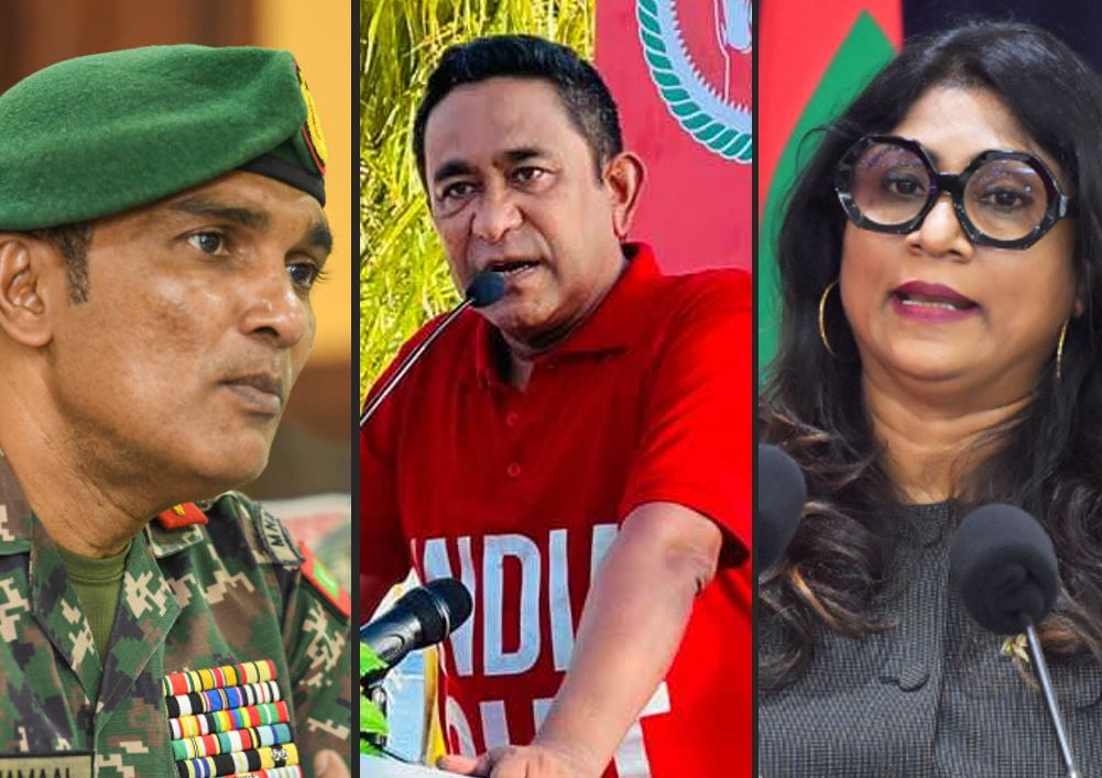 ސިފައިން ލައްވައި ސިޔާސީ މީހުން ބޭނުންވާހާ ކަމެއް ނުކުރެވޭނެ: ޔާމީން