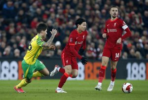 އެފްއޭ ކަޕް: މިނަމީނޯގެ ދެ ލަނޑާއެކު ލިވަޕޫލް ކުއާޓާއަށް