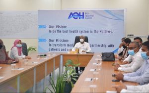 އައްޑޫއަކީ ޞިއްޙީ ޚިދުމަތްތައް އެންމެ ރަނގަޅުވާން ބޭނުންވާ އެއްސަރަހައްދު: ރައީސް