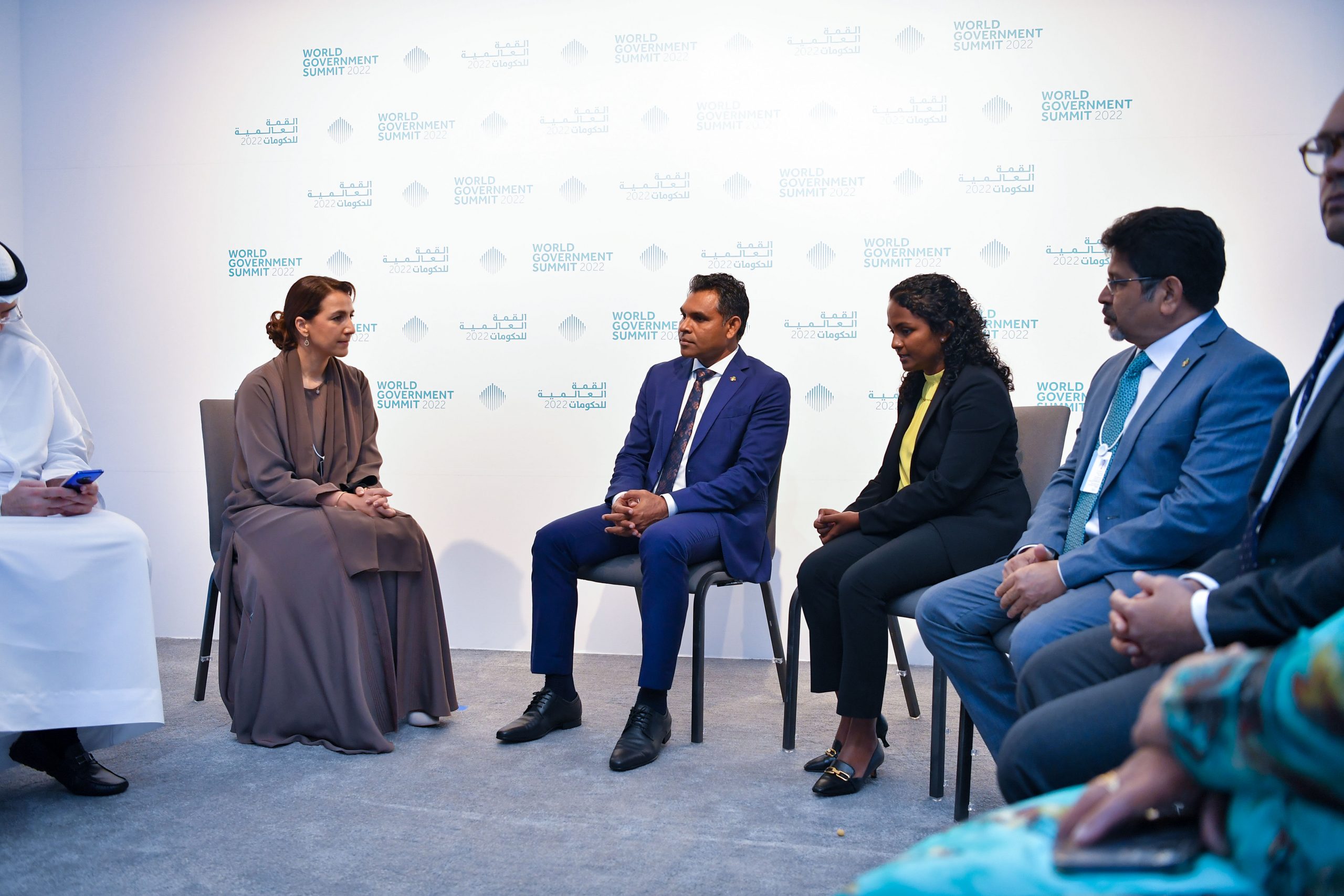 ޔޫއޭއީގެ އެންވަޔަރަމަންޓް މިނިސްޓަރ ނާއިބު ރައީސްގެ އަރިހަށް އިޙްތިރާމްގެ ޒިޔާރަތެއް ކުރައްވައިފި