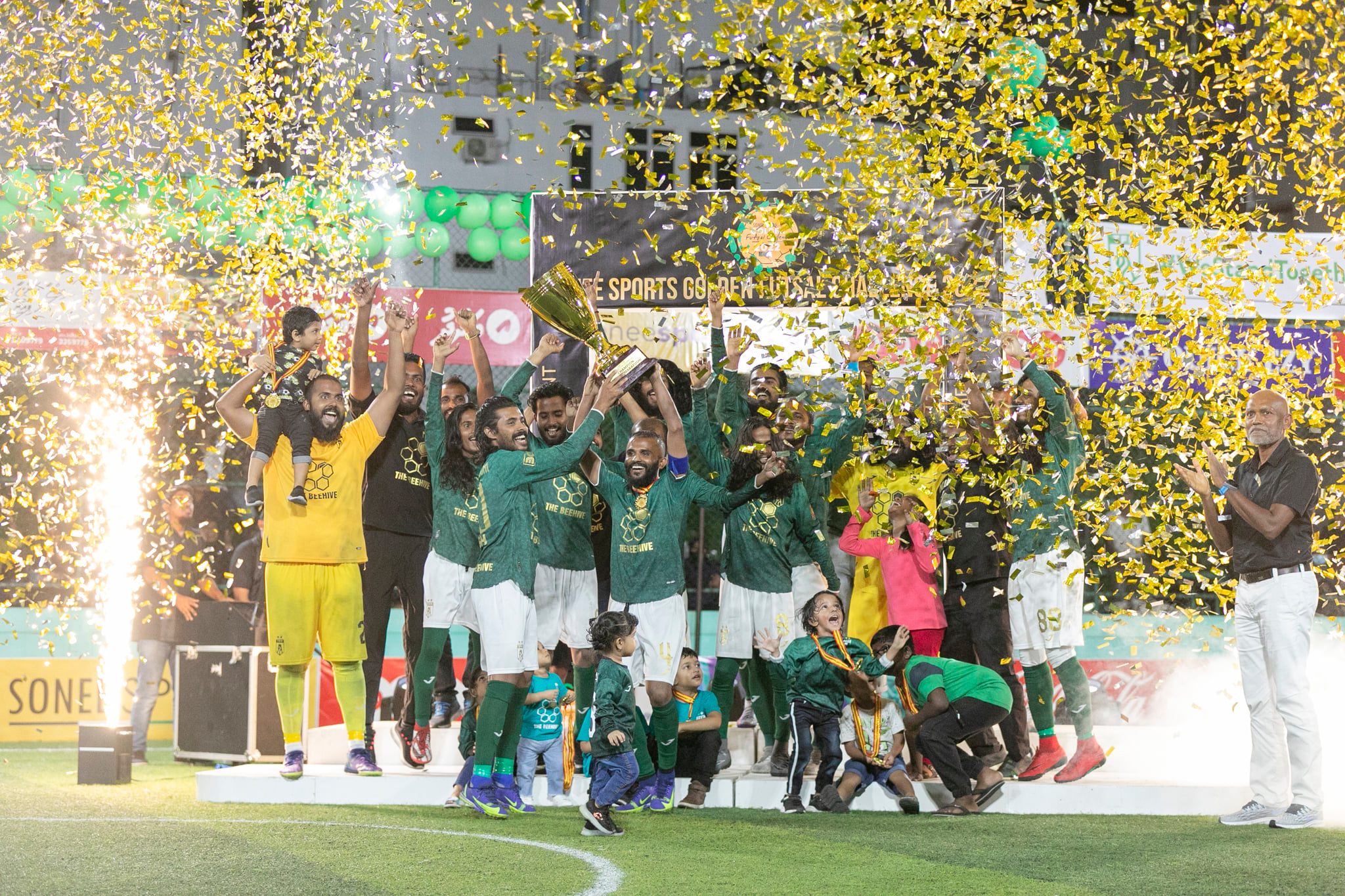 ތިމަރަފުށިން ގޯލްޑަން ފުޓްސަލް ޗެލެންޖްގެ ތަށި ދިފާޢުކޮށްފި