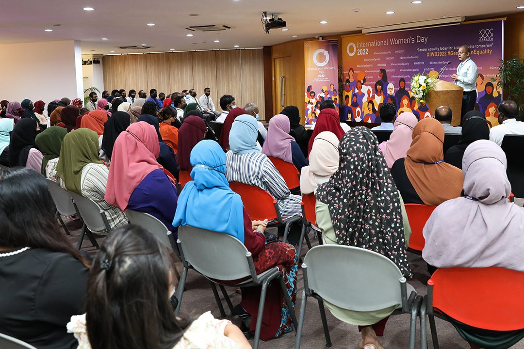 އަންހެނުންގެ ދުވަހު، ސްޓެލްކޯގެ އަންހެން މުވައްޒިފުންނަށް ޚާއްސަ ސެމިނާއެއް