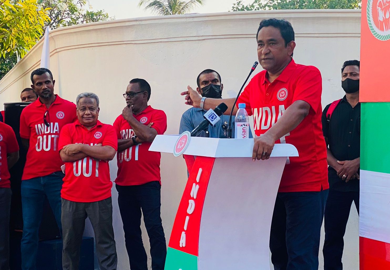 ވެރިކަމުގެ އެއްވެސް ކޮންޓްރޯލެއް ރާއްޖޭގެ ސަރުކާރުގައި މިހާރު ނެތް: ޔާމީން