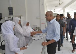 ޑރ.ޢަބްދުއްޞަމަދު މެމޯރިއަލް ހޮސްޕިޓަލްގެ ބޯޑް އެކުލަވައިލައްވައިފި