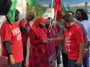 ރައީސް ޔާމީން "އިންޑިއާ އައުޓް" ހަރަކާތުގައި މަހިބަދޫއަށް، ހޫނު މަރުޚަބާއެއް!