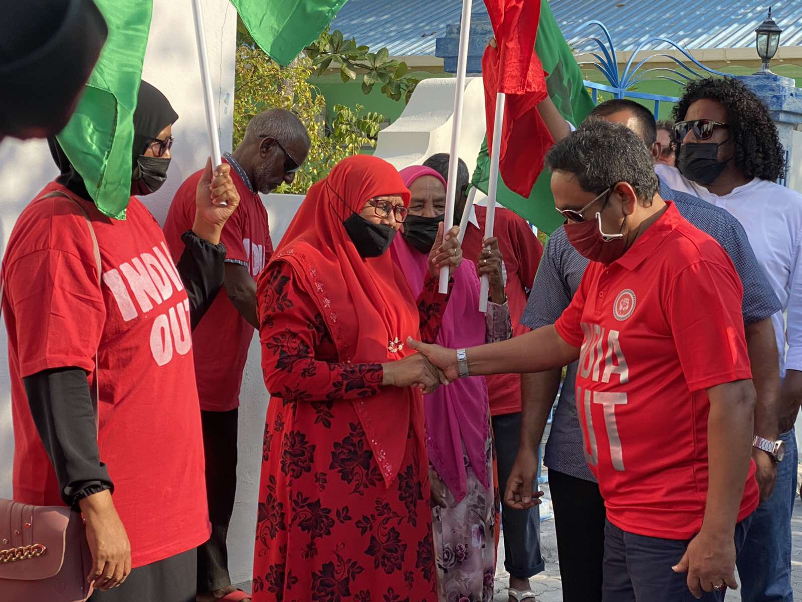 ރައީސް ޔާމީން "އިންޑިއާ އައުޓް" ހަރަކާތުގައި މަހިބަދޫއަށް، ހޫނު މަރުޚަބާއެއް!