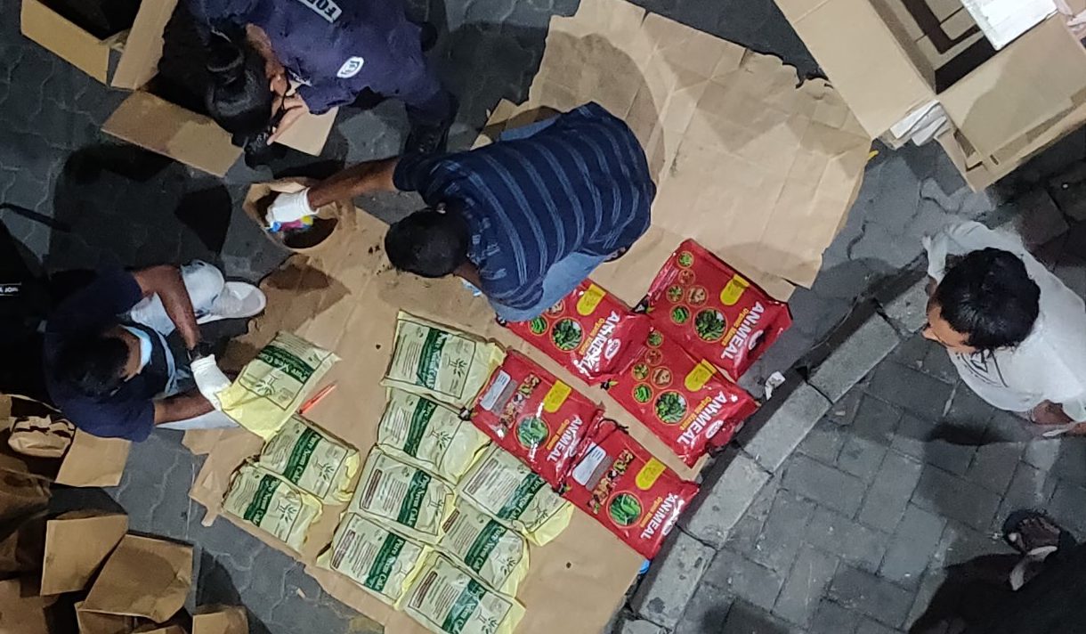 ޑްރަގުގެ ބޮޑު އޮޕަރޭޝަނެއް، ގިނަ އަދަދެއްގެ މަސްތުވާތަކެތި އަތުލައިގަނެފި