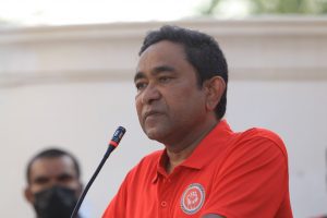 ފުރަތަމަ ޝަޢުގުވެރިކަން ބާއްވަންވީ 2023އަށްވުރެ އިންޑިއާ ސިފައިން ބޭރުކުރަން: ޔާމީން