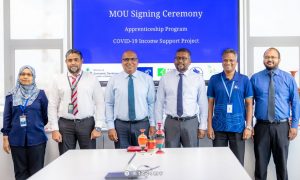 އެޕްރެންޓިސްޝިޕް ޕްރޮގްރާމް ހިންގުމަށް 3 ފަރާތަކާއެކު ސޮއިކޮށްފި