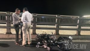 ބްރިޖުގައި ނުރައްކާތެރި އެކްސިޑެންޓެއް ހިނގައިފި