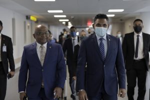 ނައިބް ރައީސަށް ނިއުޔޯކުން މަރުހަބާ ދެންނެވީ ޝާހިދު