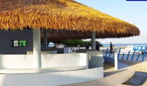 ނާވައިދޫގައި އެމްޓީސީސީން ޤާއިމުކުރި ފެރީ ހަޓްގެ މަސައްކަތް ނިމިއްޖެ