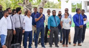 ރަތަފަންދޫ ގޮނޑުދޮަށް ހިމާޔަތްކުރުމުގެ މަސައްކަތް ފެށުން، މިއީ ރައްޔިތުންގެ އަޑު ހަމައެކަނި އެހި ސަރުކާރު: ސަޢުދު