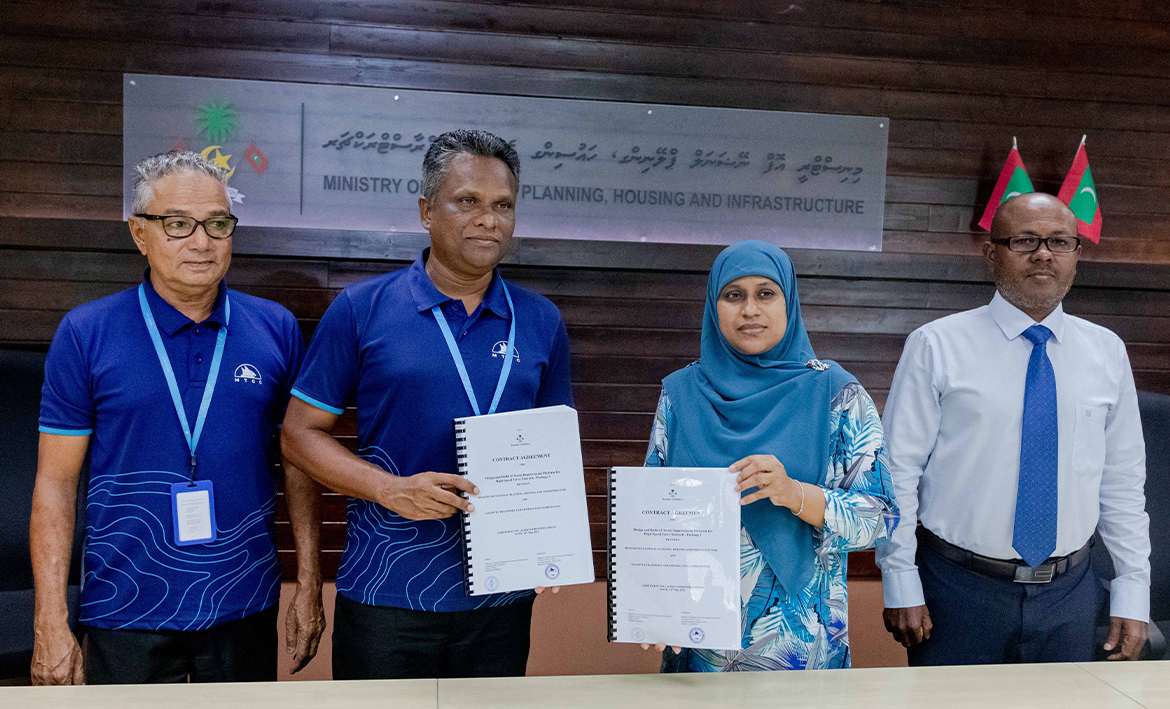 ހައި ސްޕީޑް ފެރީތަކަށް ބޭނުންވާ ޕްލެޓްފޯމް 6 ރަށެއްގައި ހެދުމަށް އެމްޓީސީސީއަށް