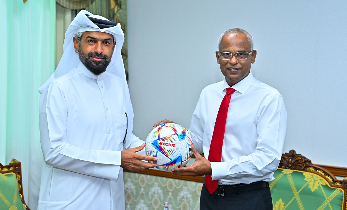 ވޯލްޑް ކަޕް މެޗެއް ބަލާލުމުގެ ދައުވަތު އުރީދޫއިން ރައީސަށް