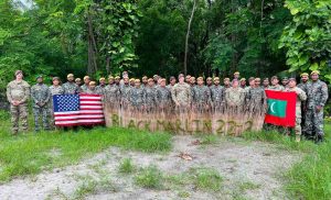 އެމެރިކާ ސިފައިންނާއި ދިވެހި އަސްކަރިއްޔާ ގުޅިގެން ތަމްރީނުތަކެއް ފަށައިފި