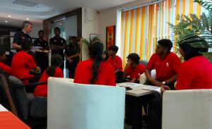 ޖޫނިއާ ޓީޓީ ޓީމު ބީހައިވް ހޮޓެލުގައި ކޭމްޕުކޮށްފި