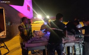 ލޯންޗް އެކްސިޑެންޓް: ވެންޓިލޭޓަރުގައި ފަރުވާދޭ މީހާ މާލެ ގެނެސްފިި