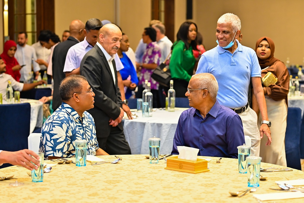 ޔޫ.އެން.ޑަބުލިޔު.ޓީ.އޯ ސަމިޓް: ފަރިއްކޮޅުގައި ރައީސް ބައިވެރިވެވަޑައިގެންފި