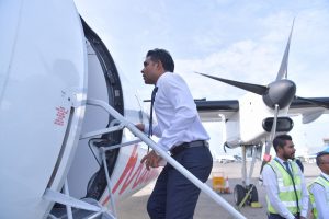 ނާއިބު ރައީސް ފުވައްމުލަކަށް ފުރައިވަޑައިގެންފި