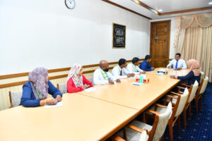 ކަލައިދޫ ތަރައްޤީއަށް ކުރެވޭ މަސައްކަތްކަާއި ގުޅޭގޮތުން މަޝްވަރާކޮށްފި