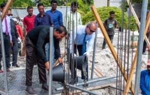 ދިޔަމިގިލީގައި އިމާރާތްކުރާ މިސްކިތުގެ އަމަލީ މަސައްކަތް ފަށައިފި