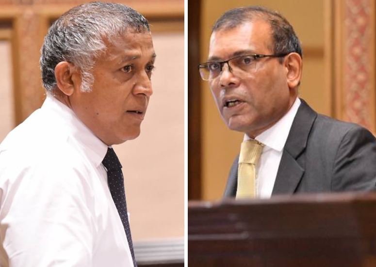 ސުވާލައި ނުގުޅޭ ބޭކާރުވާހަކަ އަސްލަމް ދައްކާތީ ނަޝީދުގެ ނުރުހުން!