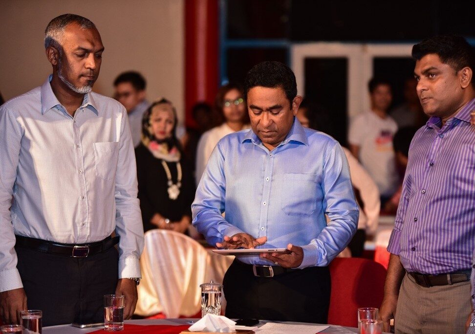 "ވިނަރެސް" ފްލެޓަށް މަހަކު ދައްކަން ރައީސް ޔާމީންގެ ނިންމެވީ 7000 ރުފިޔާ: މުއިއްޒު