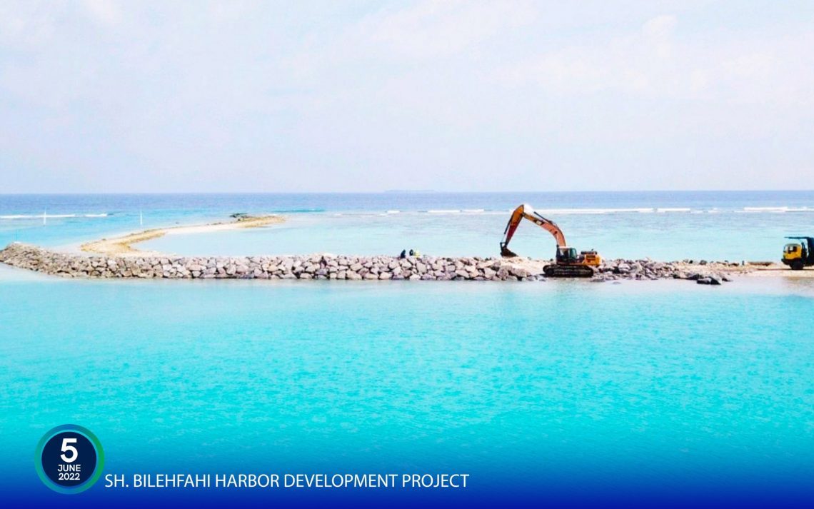 ބިލެއްްފަހި ބަނދަރުގެ މަސައްކަތް ނިމުމަކާއި ގާތަށް