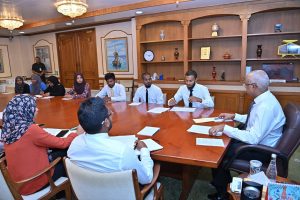 ނޫމަރާގެ ތަރައްޤީގައި މިވަގުތު އެންމެ އިސްކަމެއްދެނީ ބަނދަރުގެ މަސައްކަތަށް: ރައީސް